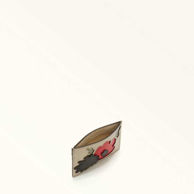 Wallets Furla Allegra Card Case S Women Toni Papavero - Image 4