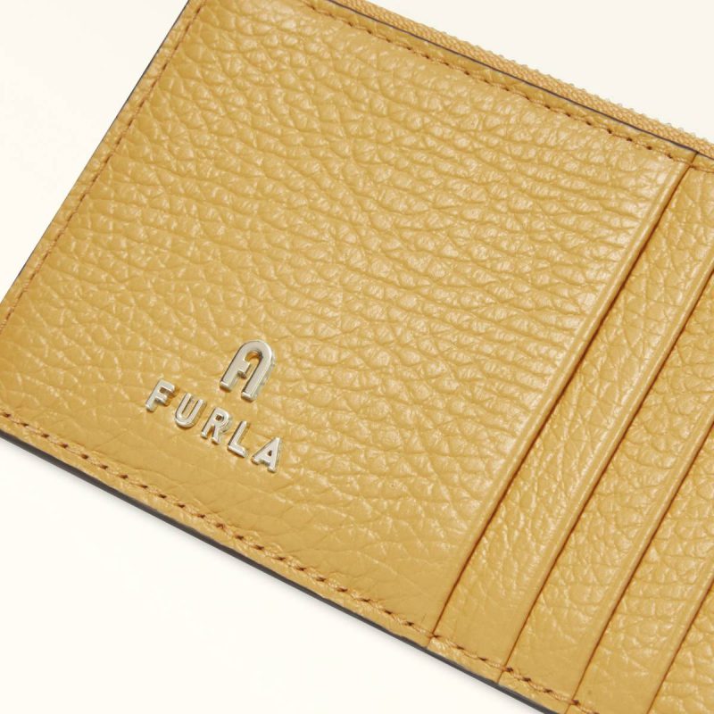 Wallets Furla Camelia Card Case M Crema Women - Image 3