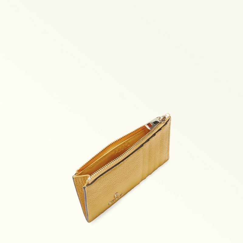 Wallets Furla Camelia Card Case M Crema Women - Image 4