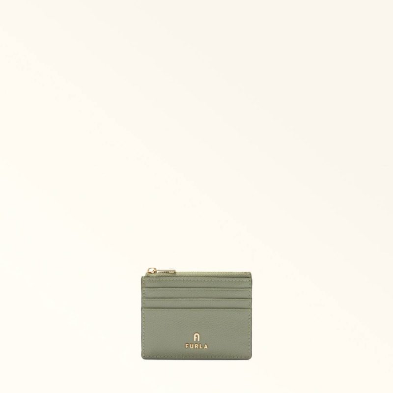 Wallets Furla Camelia Card Case S Women Agave B
