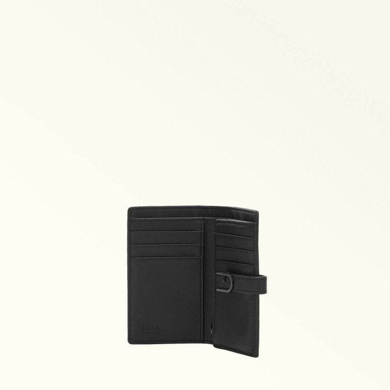 Wallets Furla Flow Compact Wallet M Nero Women - Image 4