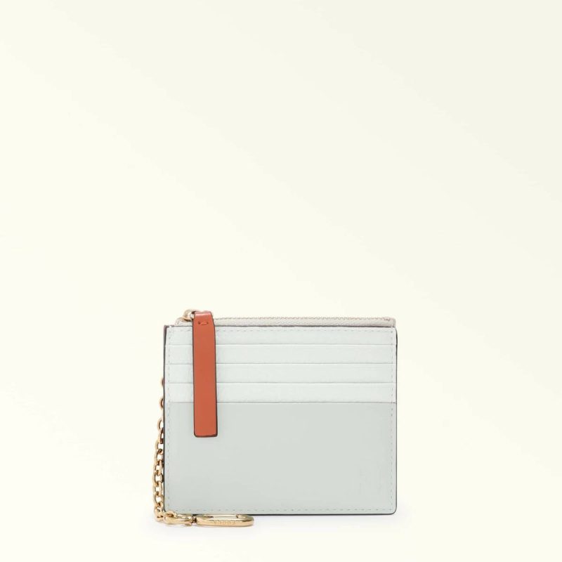Wallets Women Panna+Rugiada+Cotto Furla Grazia Card Case S