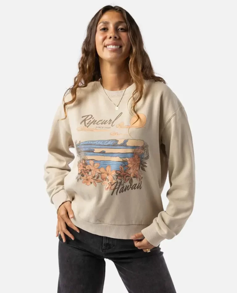 Wave Gliders Relaxed Crew Hoodies & Fleece Women Rip Curl - Image 4