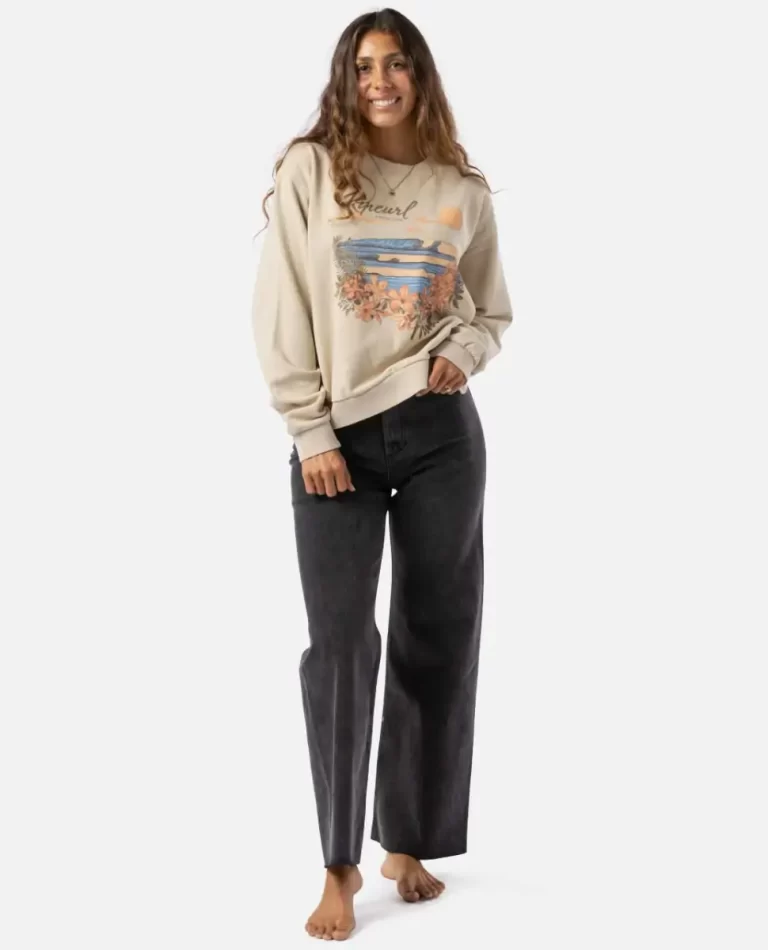 Wave Gliders Relaxed Crew Hoodies & Fleece Women Rip Curl - Image 5