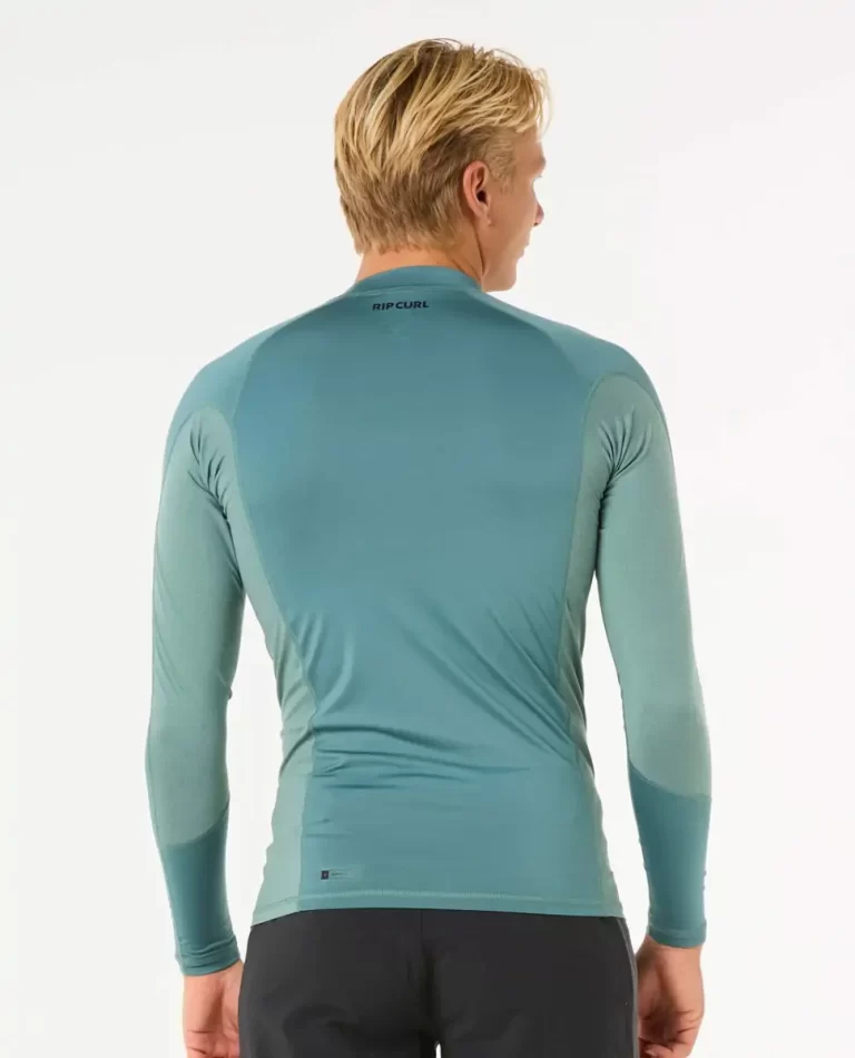 Waves Uv Long Sleeve Rash Guard Rash Guards Rip Curl Mens - Image 3
