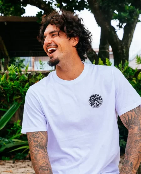 Wettie Icon Tee Mens Rip Curl Tees & Tanks