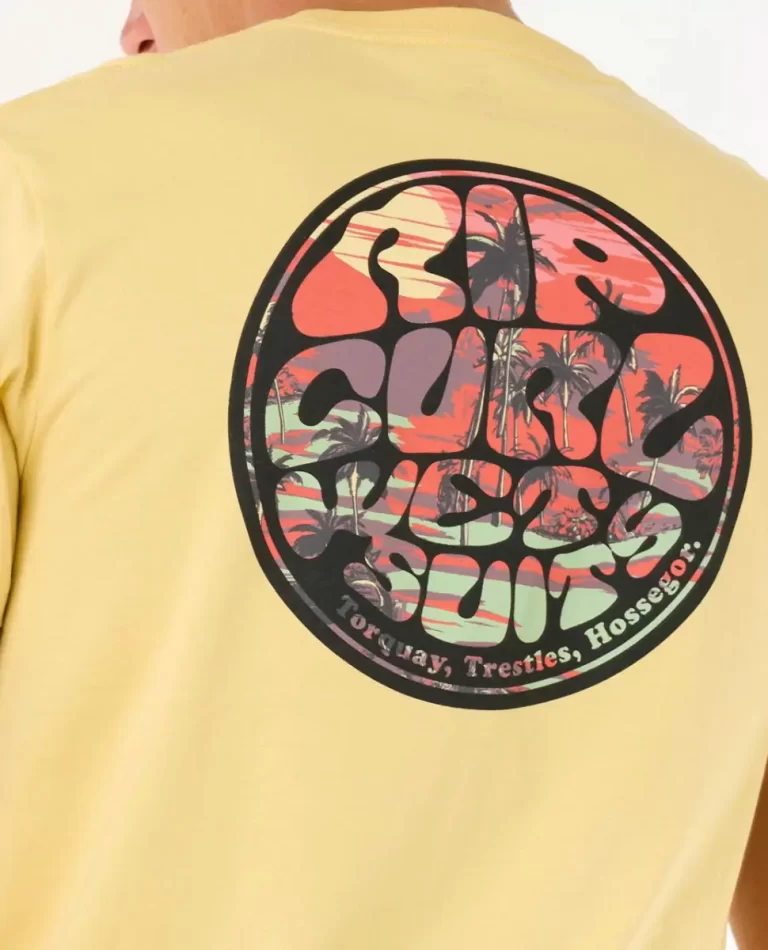 Wettie Passage Icon Tee Tees & Tanks Mens Rip Curl - Image 5