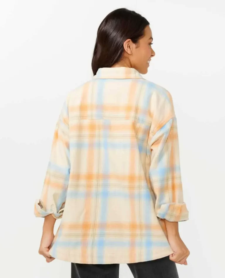 Women Beach Party Flannel Shirt Rip Curl Shirts & Tops - Image 2