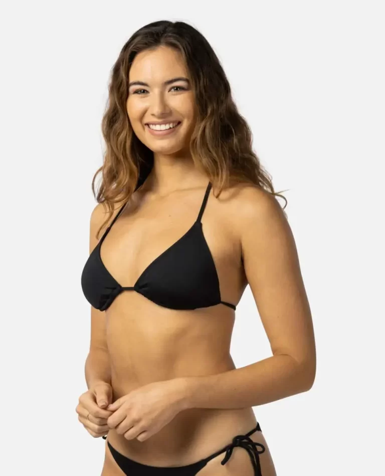 Women Bikini Tops Classic Surf Sliding Triangle Bikini Top Rip Curl - Image 3