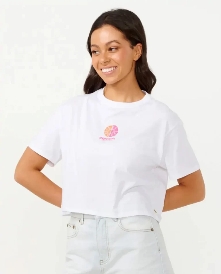 Women Calypso Crop Tee Rip Curl Tees & Tanks - Image 2