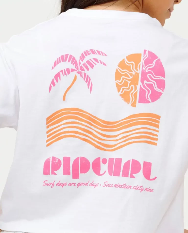 Women Calypso Crop Tee Rip Curl Tees & Tanks - Image 5