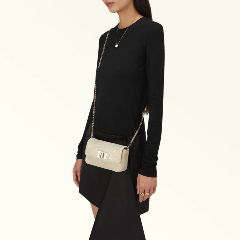 Women Color Gold Crossbodies Furla 1927 Mini Bag - Image 2