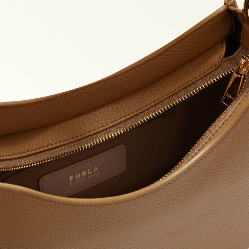 Women Crossbodies Furla Sfera Shoulder Bag S Deserto - Image 4