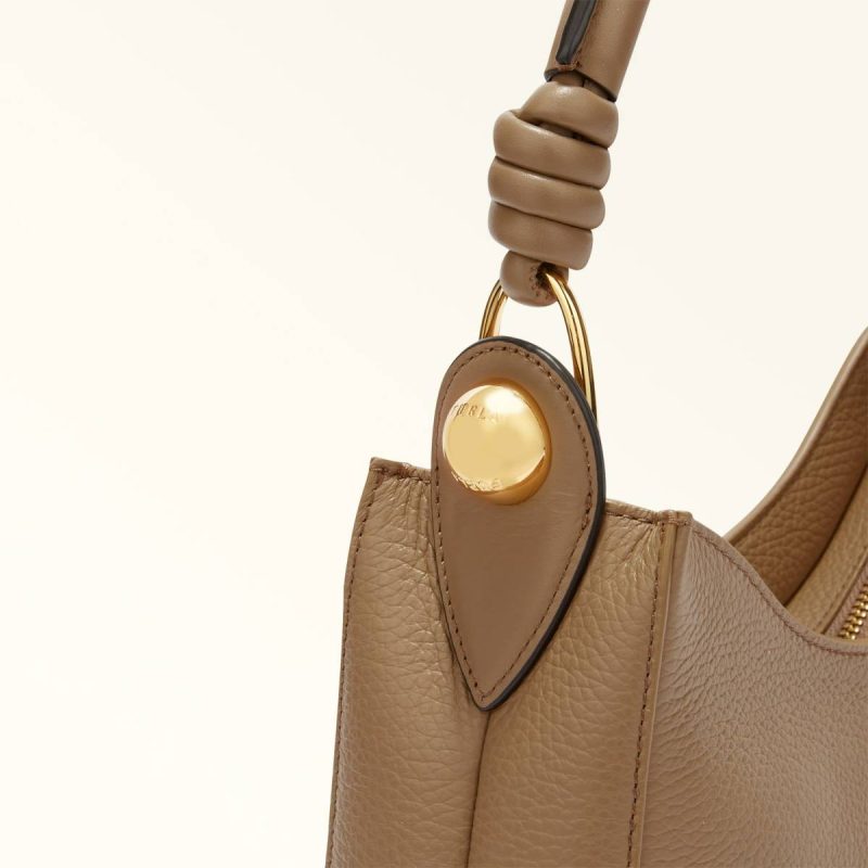 Women Crossbodies Furla Sfera Shoulder Bag S Deserto - Image 5