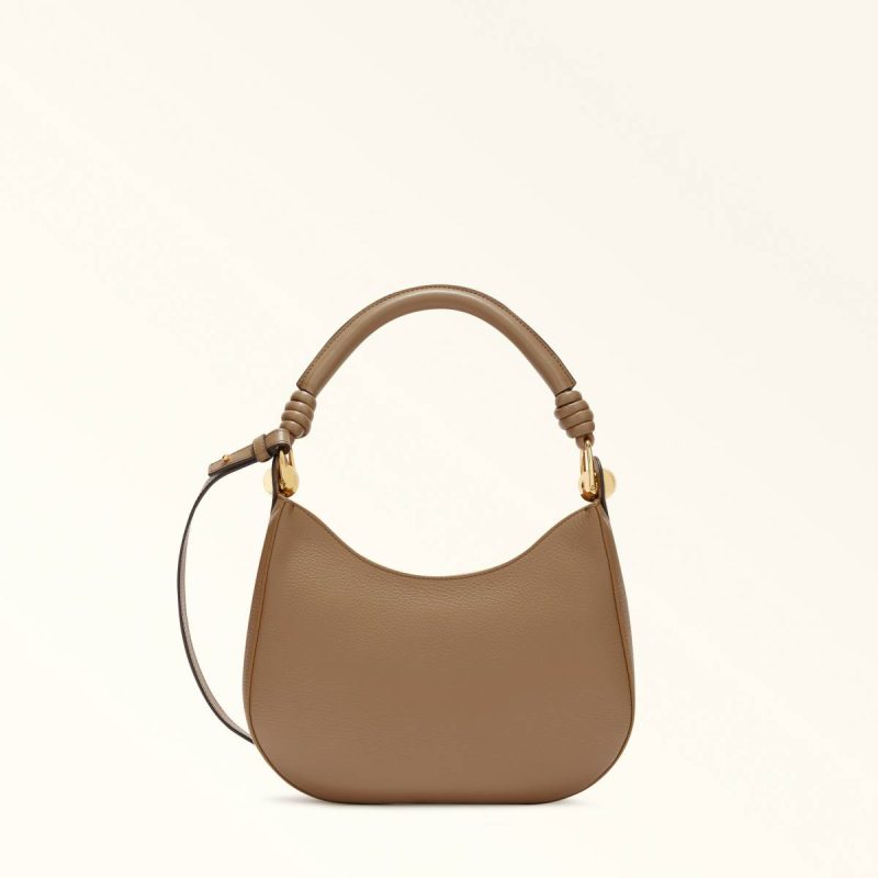 Women Crossbodies Furla Sfera Shoulder Bag S Deserto