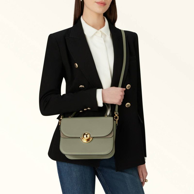 Women Crossbodies Furla Sfera Top Handle S Agave B - Image 2