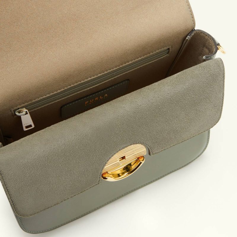Women Crossbodies Furla Sfera Top Handle S Agave B - Image 4