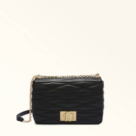 Women Crossbodies Nero Furla 1927 Crossbody M