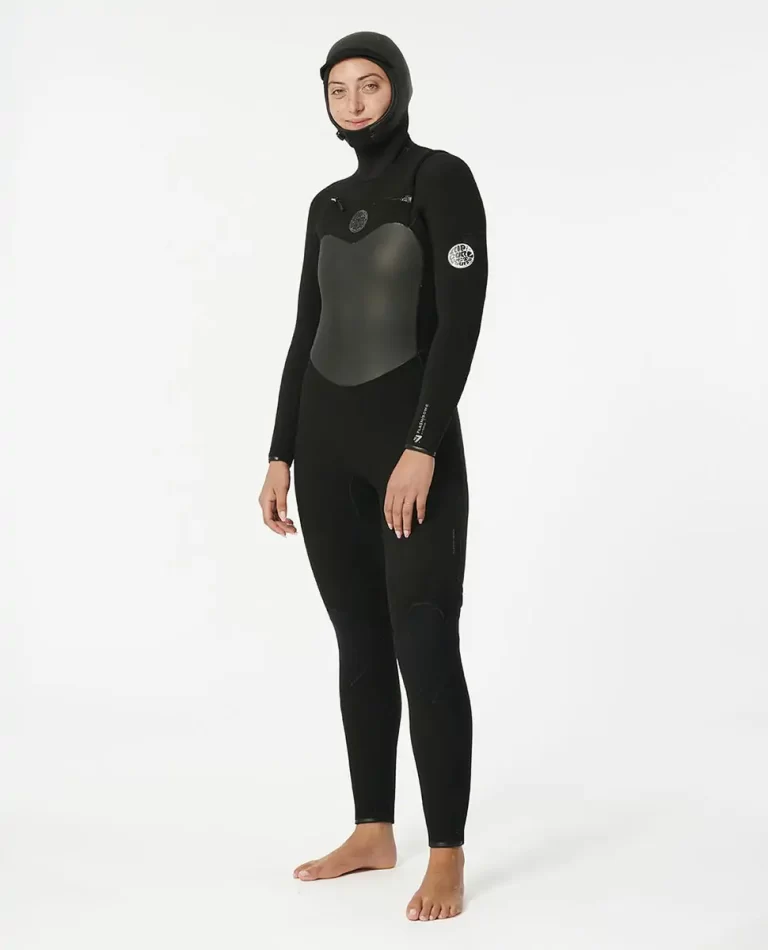 Women Fullsuits Women's Flashbomb 6/4 Hooded Chest Zip Fullsuit Wetsuit Rip Curl - Image 2