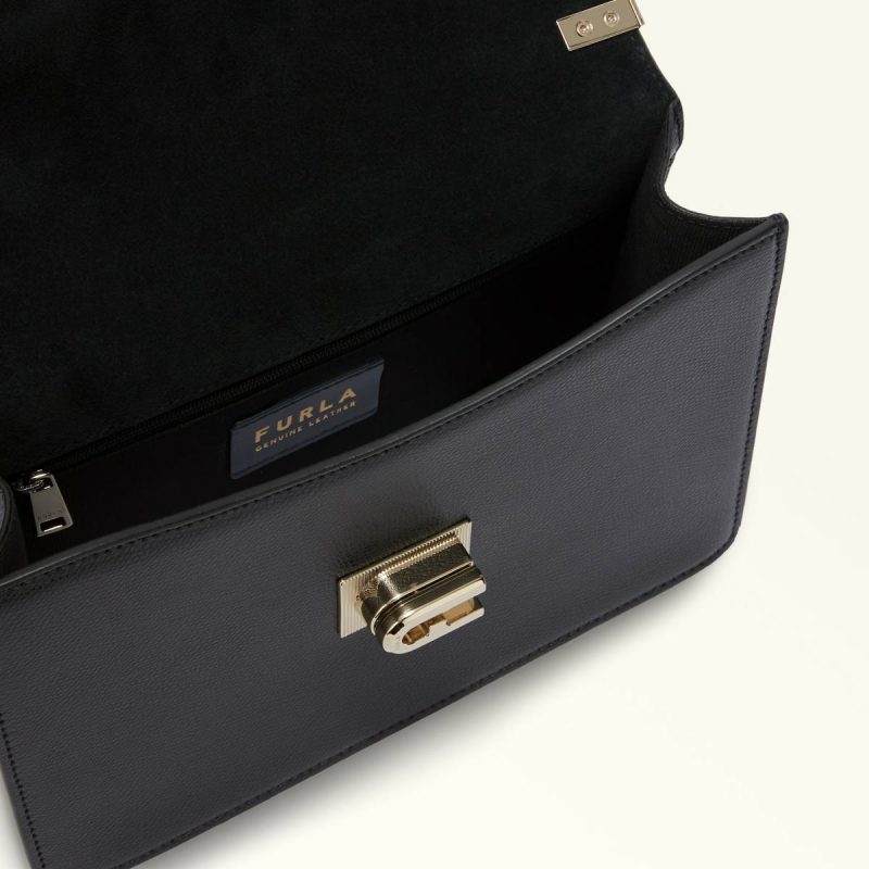 Women Furla 1927 Crossbody S Nero Crossbodies - Image 4