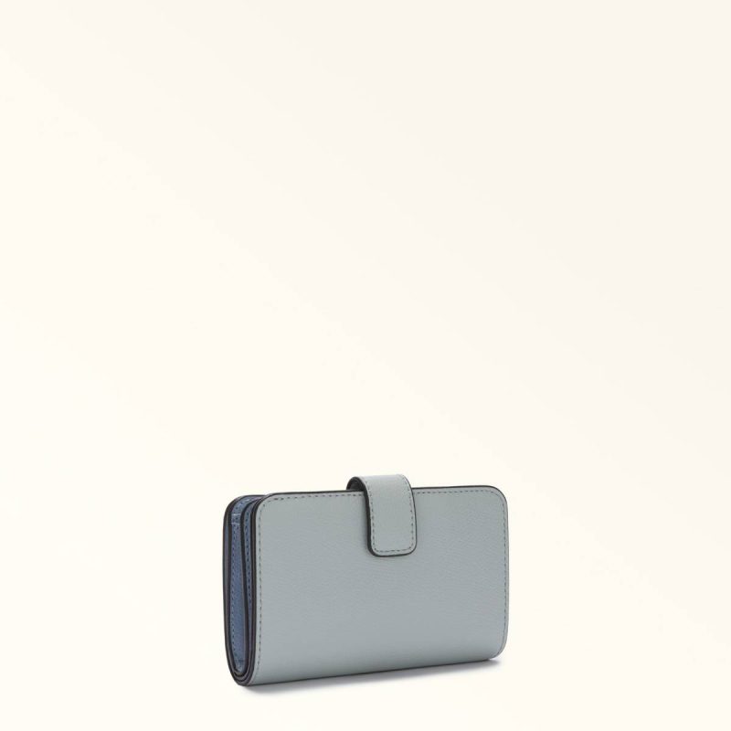 Women Furla Camelia Compact Wallet M Rugiada+Nuvola Int. Wallets - Image 2