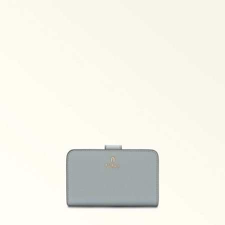 Women Furla Camelia Compact Wallet M Rugiada+Nuvola Int. Wallets