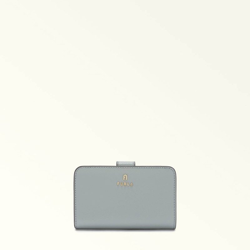 Women Furla Camelia Compact Wallet M Rugiada+Nuvola Int. Wallets