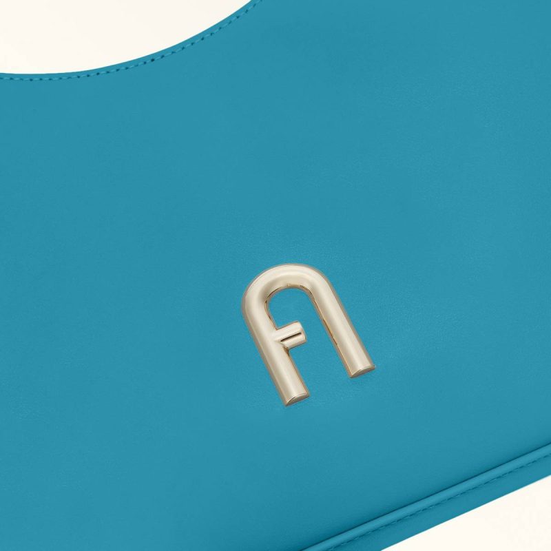Women Furla Diamante Shoulder Bag S Shoulder Bags Turchese A - Image 5