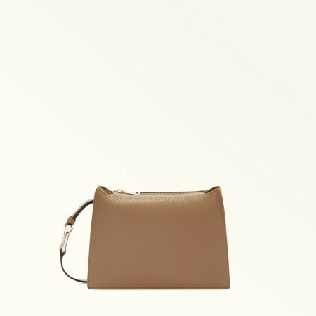 Women Furla Nuvola Crossbody S Deserto Crossbodies