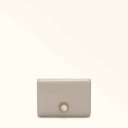 Women Furla Sfera Compact Wallet M Vaniglia Wallets
