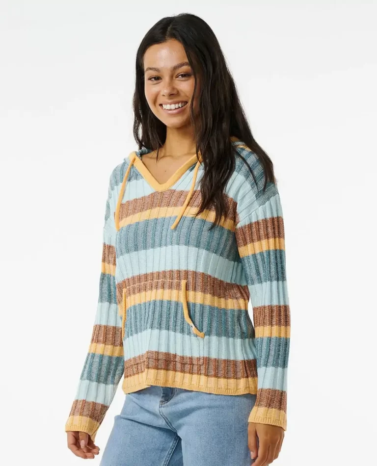Women Hibiscus Heat Poncho Rip Curl Sweaters - Image 2