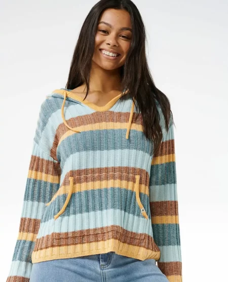 Women Hibiscus Heat Poncho Rip Curl Sweaters