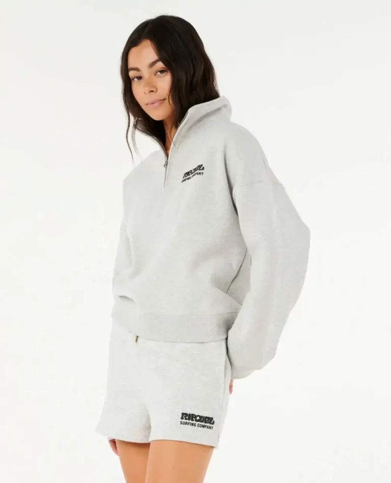 Women Hoodies & Fleece Rip Curl Surf Puff 1/4 Zip - Image 2