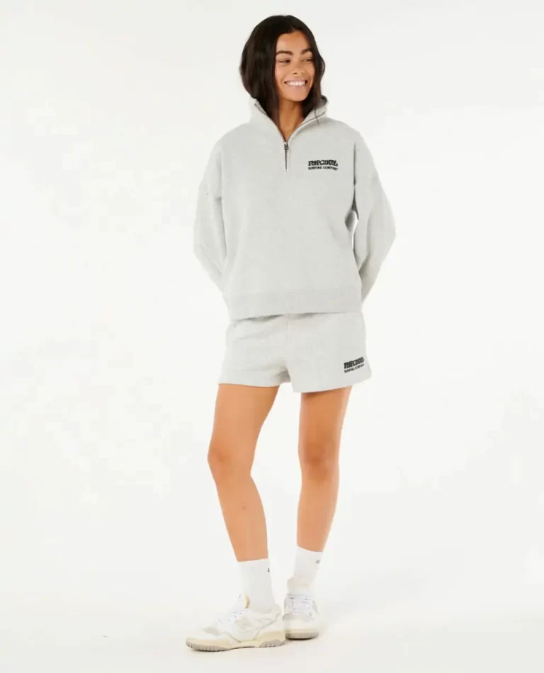 Women Hoodies & Fleece Rip Curl Surf Puff 1/4 Zip - Image 4