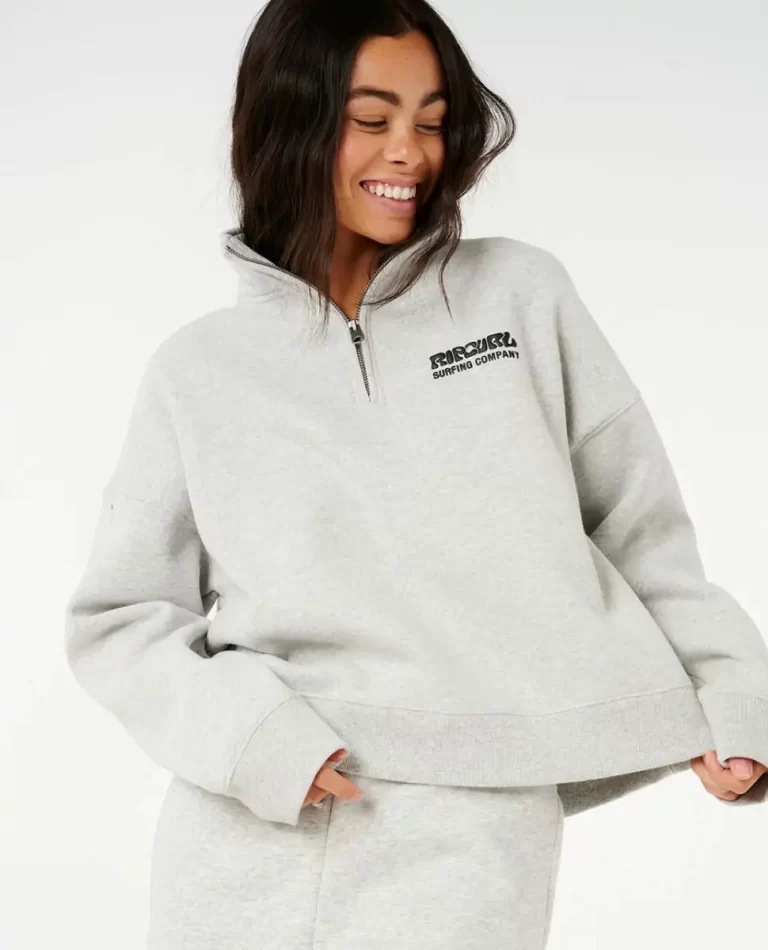 Women Hoodies & Fleece Rip Curl Surf Puff 1/4 Zip