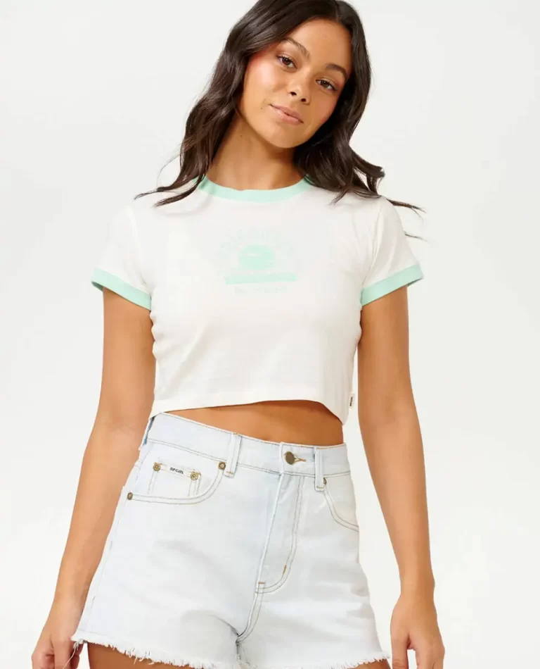 Women Hookipa Baby Tee Rip Curl Tees & Tanks