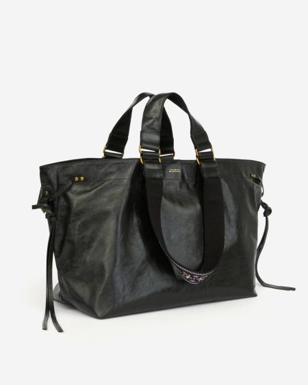 Women Isabel Marant Black Tote Bags Wardy Bag