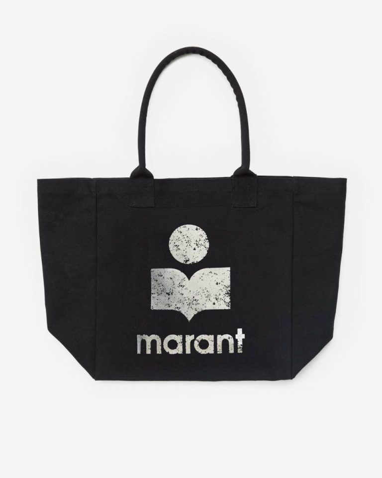 Women Isabel Marant Black Tote Bags Yenky Bag - Image 2