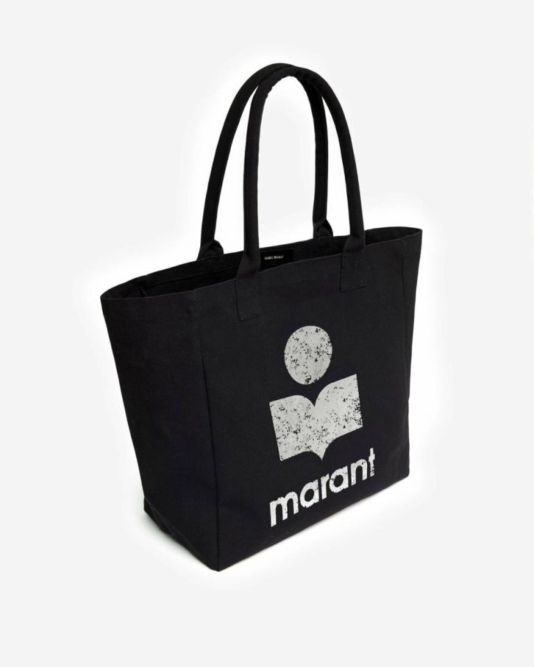 Women Isabel Marant Black Tote Bags Yenky Bag - Image 3