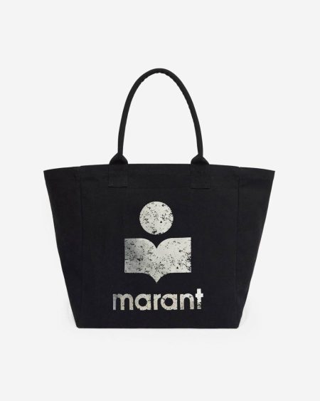 Women Isabel Marant Black Tote Bags Yenky Bag