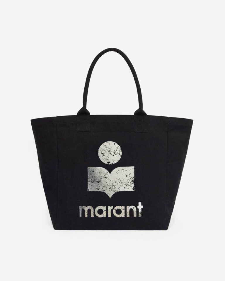 Women Isabel Marant Black Tote Bags Yenky Bag