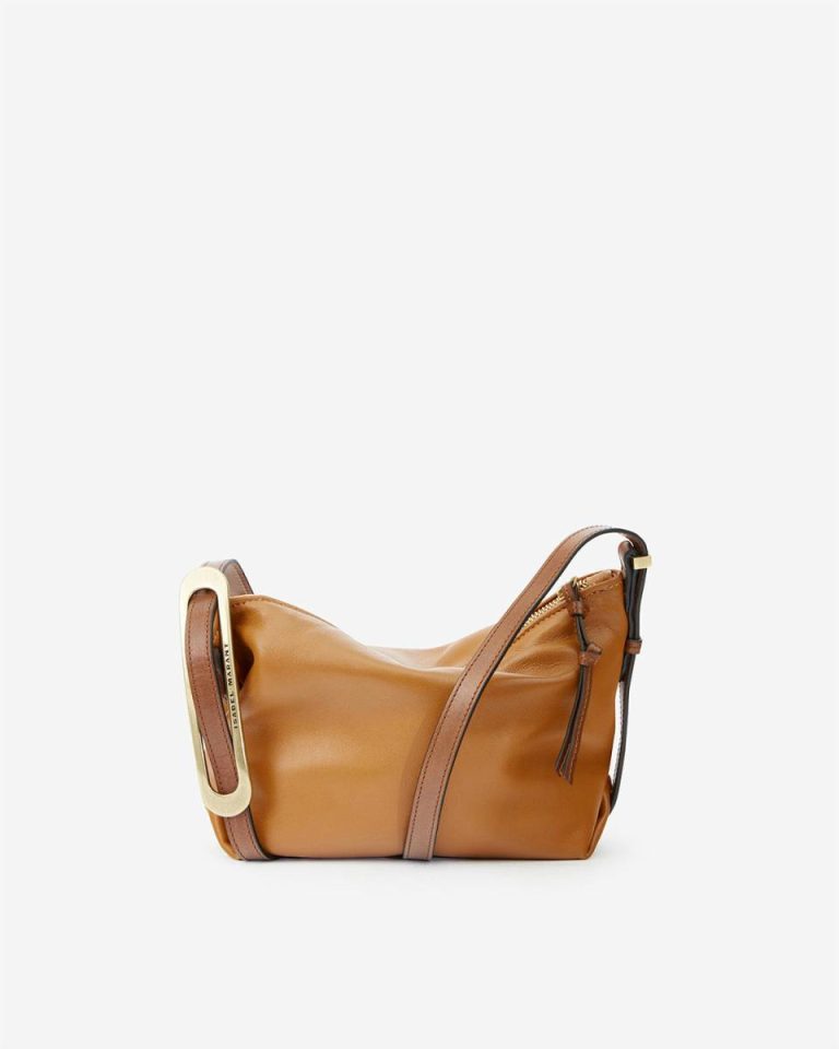 Women Isabel Marant Leyden Mini Bag Crossbody Bags Cognac - Image 4