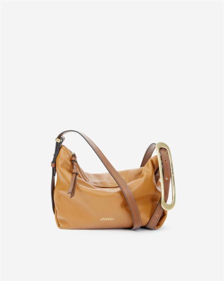 Women Isabel Marant Leyden Mini Bag Crossbody Bags Cognac