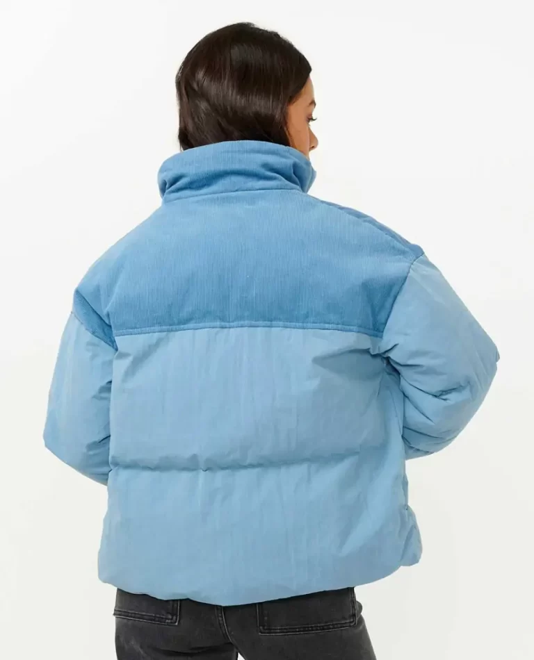 Women Jackets Rip Curl High Tide Mixed Cord Puffer - Image 3