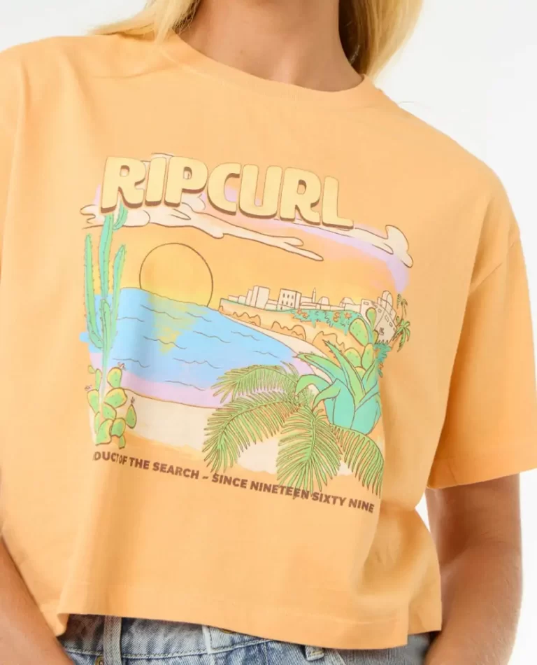 Women La Paloma Crop Tee Rip Curl Tees & Tanks - Image 5