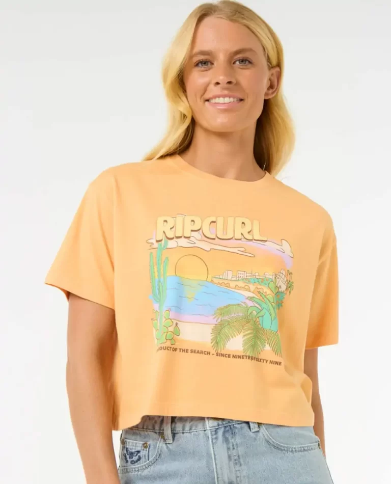 Women La Paloma Crop Tee Rip Curl Tees & Tanks