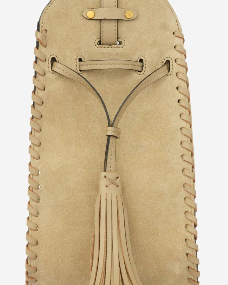 Women Light Beige Isabel Marant Crossbody Bags Silao Bag - Image 5