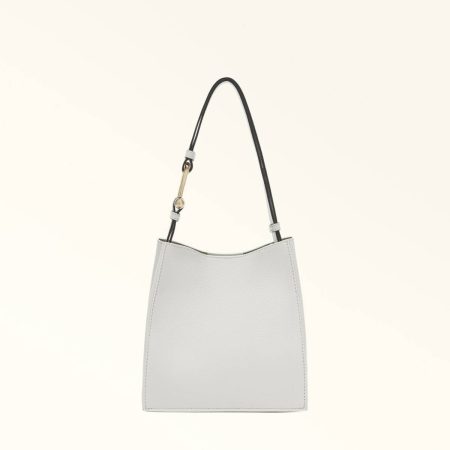 Women Marshmallow Furla Nuvola Bucket Bag Mini Shoulder Bags