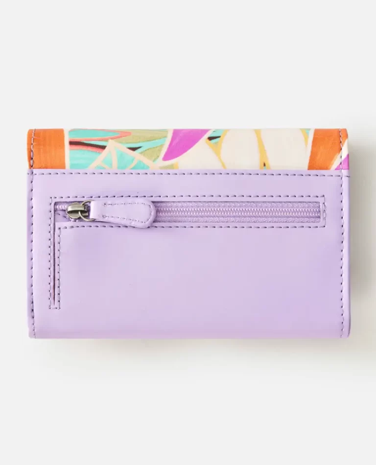 Women Mixed Floral Mid Sized Wallet Rip Curl Purses & Wallets - Image 3