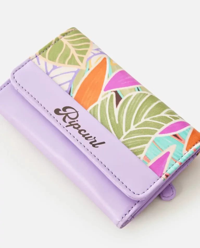 Women Mixed Floral Mid Sized Wallet Rip Curl Purses & Wallets - Image 4